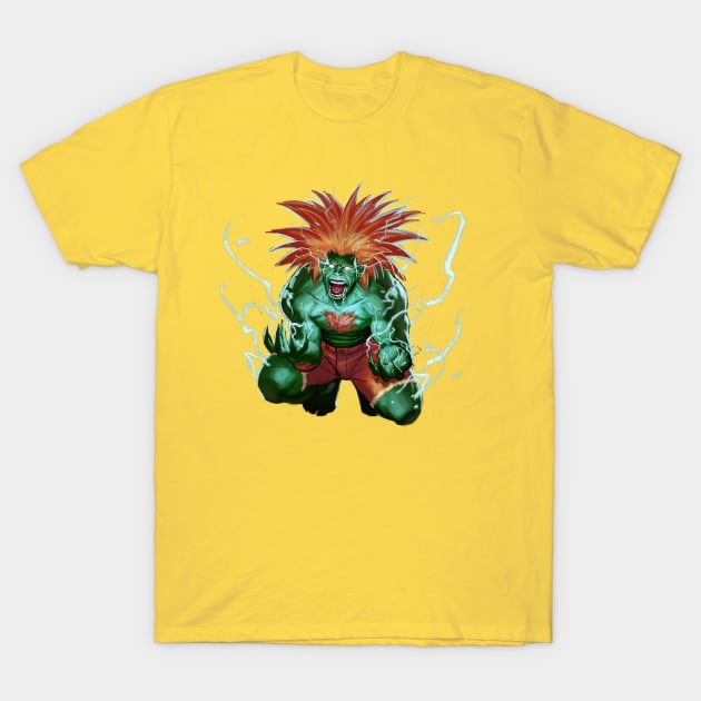 Blanka T-Shirt by ohshirtdotnet